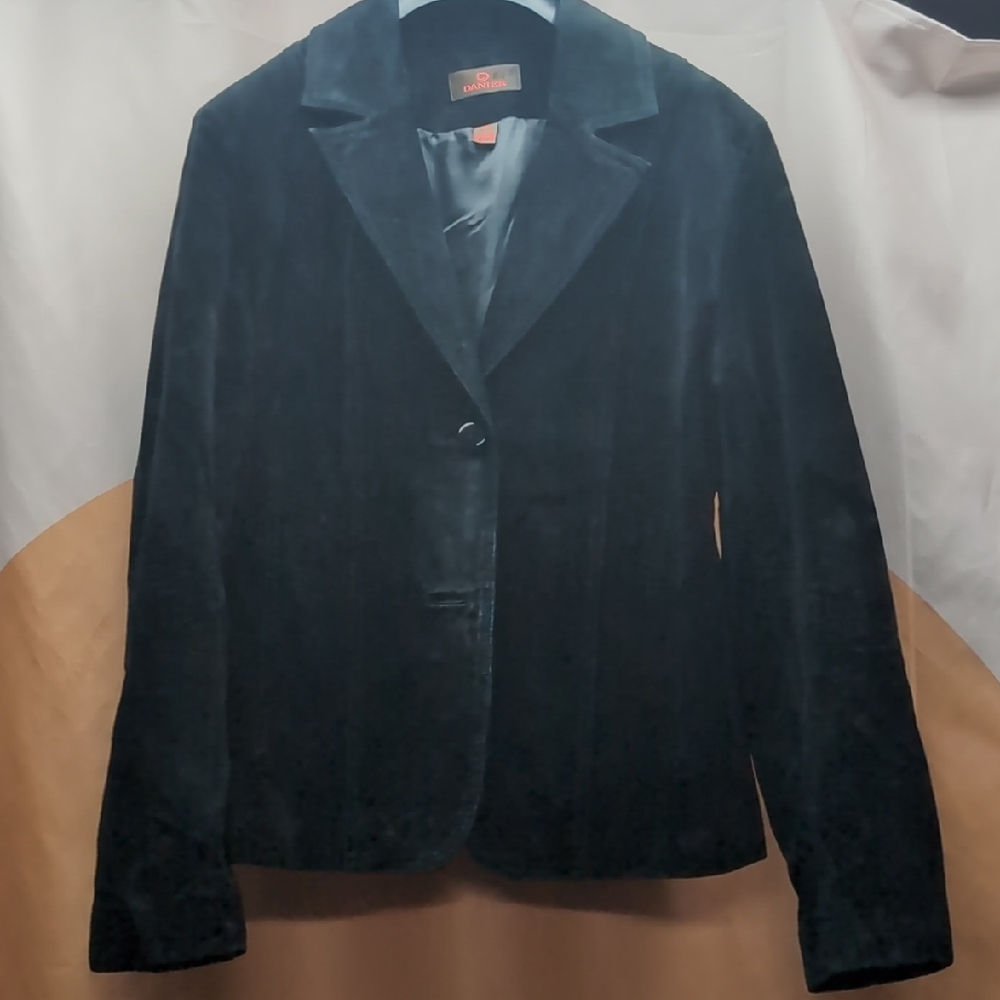 Danier Black Suede Women's Blazer Size M